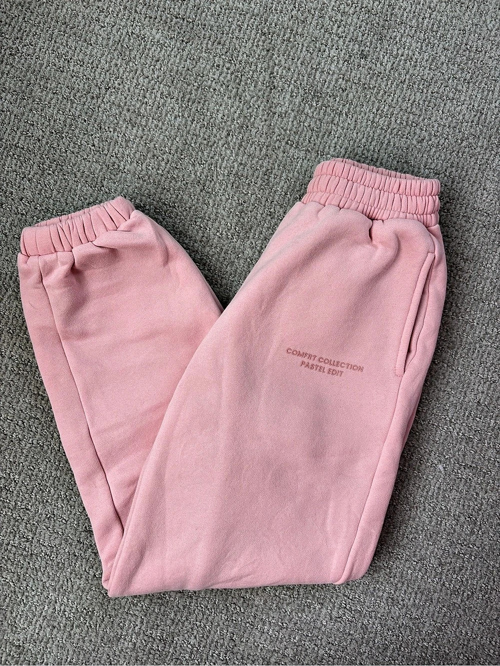 PASTEL COLLECTION Pink Jogger Pants Size XS Like New